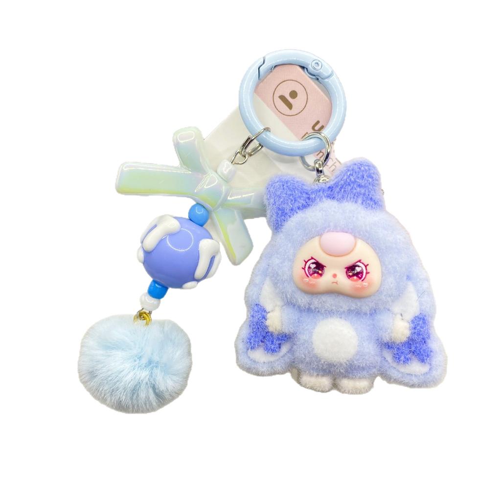 3D Мультяшный Милый Мини Плюшевый Брелок Кукла Подвеска для Сумки Украшение Креативная Подвеска