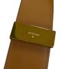 Great HERMES belt Collier de Chien 50 leather black leather Women Used