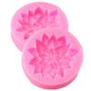 2Pcs Pink Holly Leaf SiliconeMould Silicone Fondant Resin Mould Graduation Silicone Mould Soap