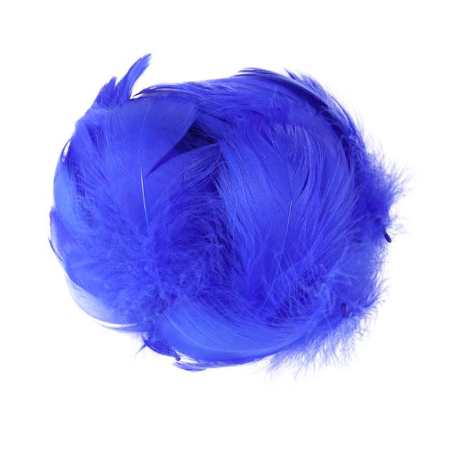 Натуральное гусиное перо 5-8 см, белый шлейф для изготовления ювелирных изделий, серег, свадебных украшений, перья для завязывания мух, 100 шт.