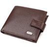 Handsome Horizontal Wallet for Men Made of Genuine Leather Flotar CANPELLINI 21891 Brown