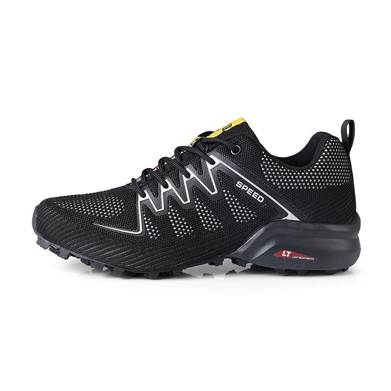 Outdoor Shoes Hiking Shoes Outdoor Light Training Shoes Men's Shoes Mesh Casual Shoes Men's Comfortable And Breathable Fashion