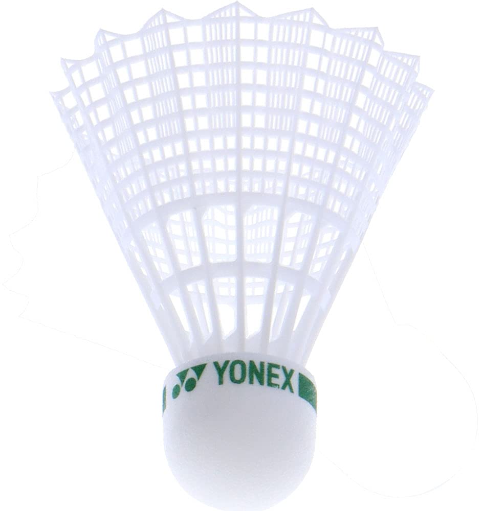 YONEX Badminton Mavis 40P Synthetic 6 Shuttlecocks x 3 Cans MIDDLE Shuttlecocks, (Nylon + Cork), (18 Shuttlecocks), (Suitable Temperature 12-23°C),