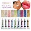 Fit Colors 9 Color Gold Shallot Sequins Gel Lips, Eyes, Face, Multi -functional Liquid Eye Shadow