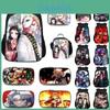 Рюкзак Demon Slayer Kimetsu No Yaiba большой вместимости из прочного материала и стильного дизайна