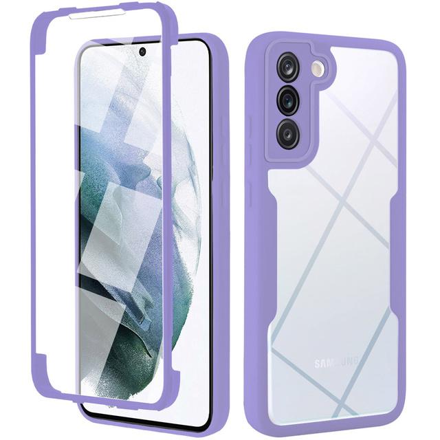 Силиконовая 360 ° Двусторонняя пленка для Samsung Galaxy A51Case, защитная пленка для экрана, бампер, чехол