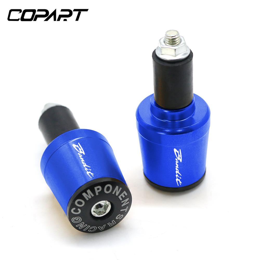 Для мотоцикла SUZUKI GSF 250 600 600S 650 650S 650N 1200 1250 Bandit 650S 7/8"22MM ручки руля заглушка руля