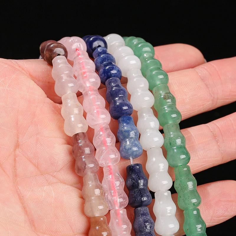 Jingde Jewelry Natural Aventurine Gourd Beads Pendant for DIY Accessories