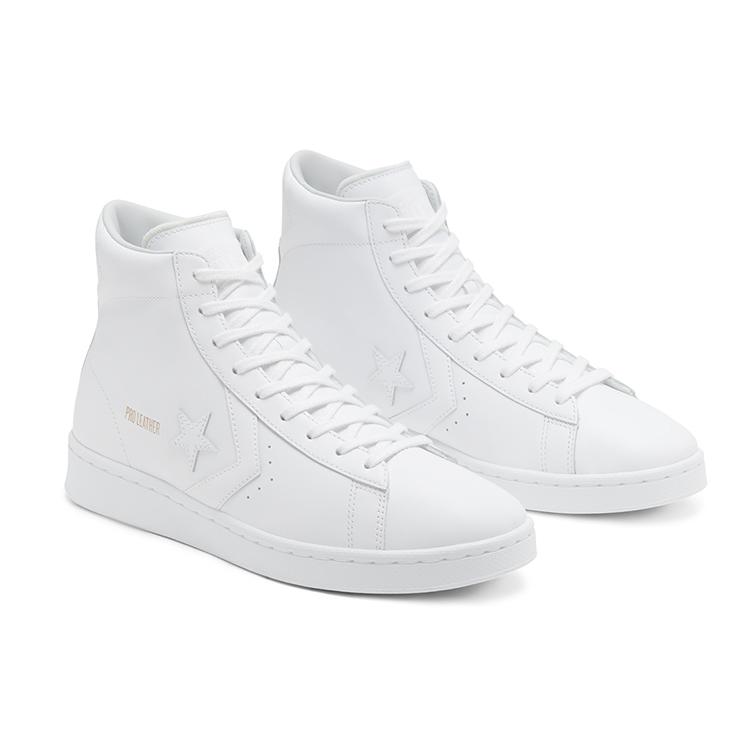 Кожаные Converse Og High 'Triple White' 166810C