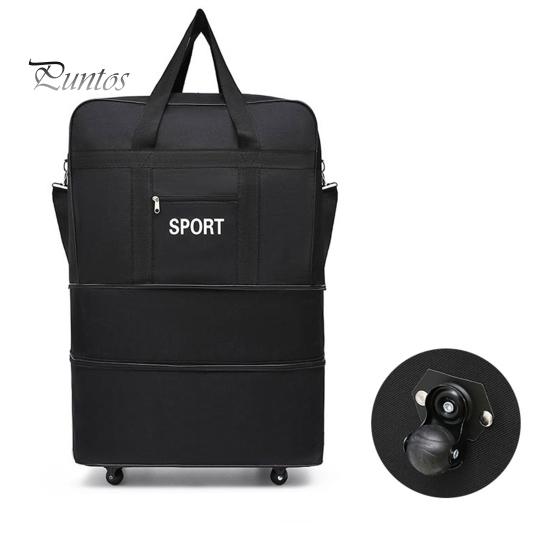 Дорожная сумка для багажа с несколькими отделениями, большая вместимость, водонепроницаемая, прочная, универсальная, расширяемая, на колесах