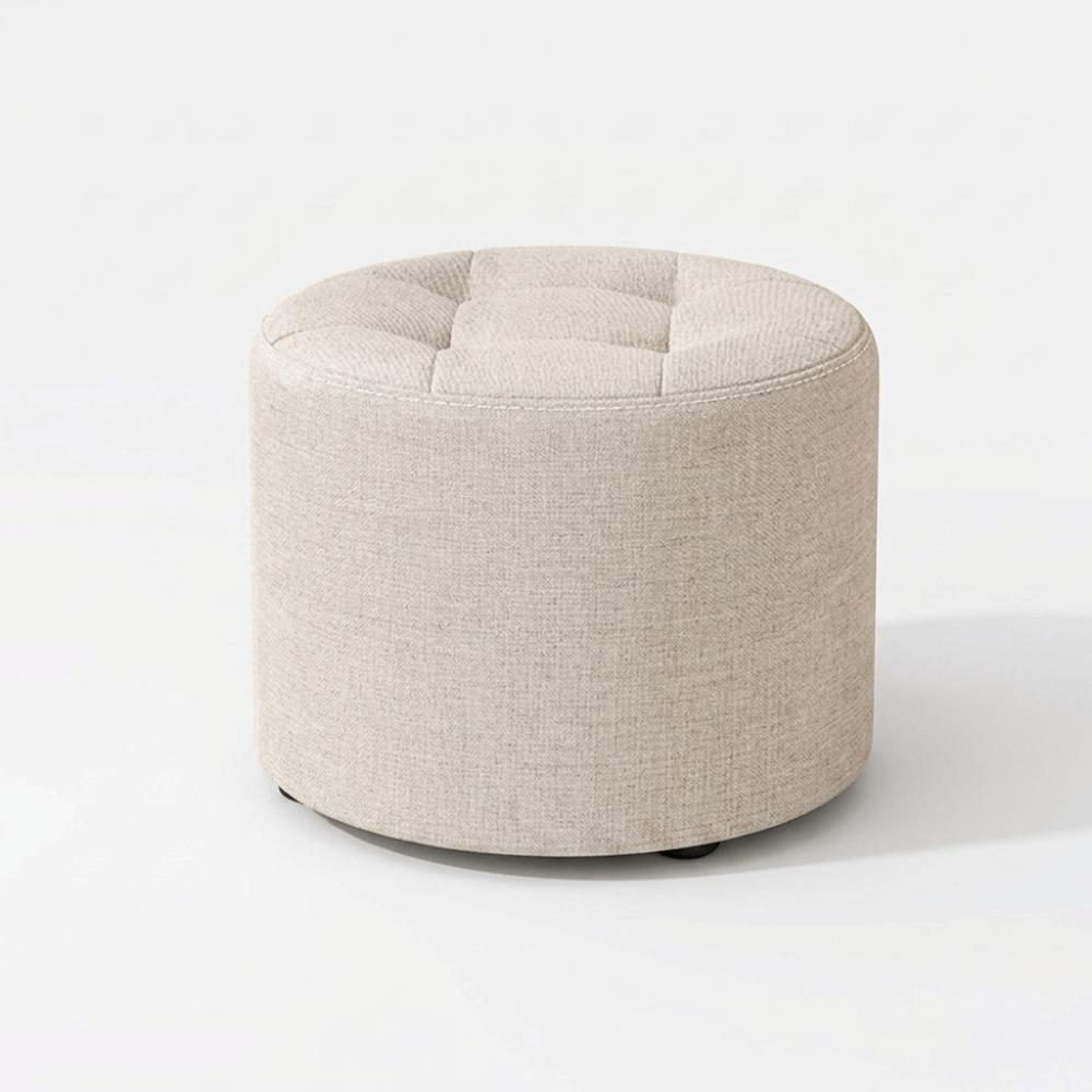 Portable Sitting Pier Soft Foot Stool Space Saving Vanity Stool Bedroom