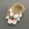 Kig attachment Kigurumi для фурсьюта Животное с мехом Когти Ногти Перчатка Костюм для косплея Носимая лапа животного с мехом Реквизит для косплея Подарок ребенку