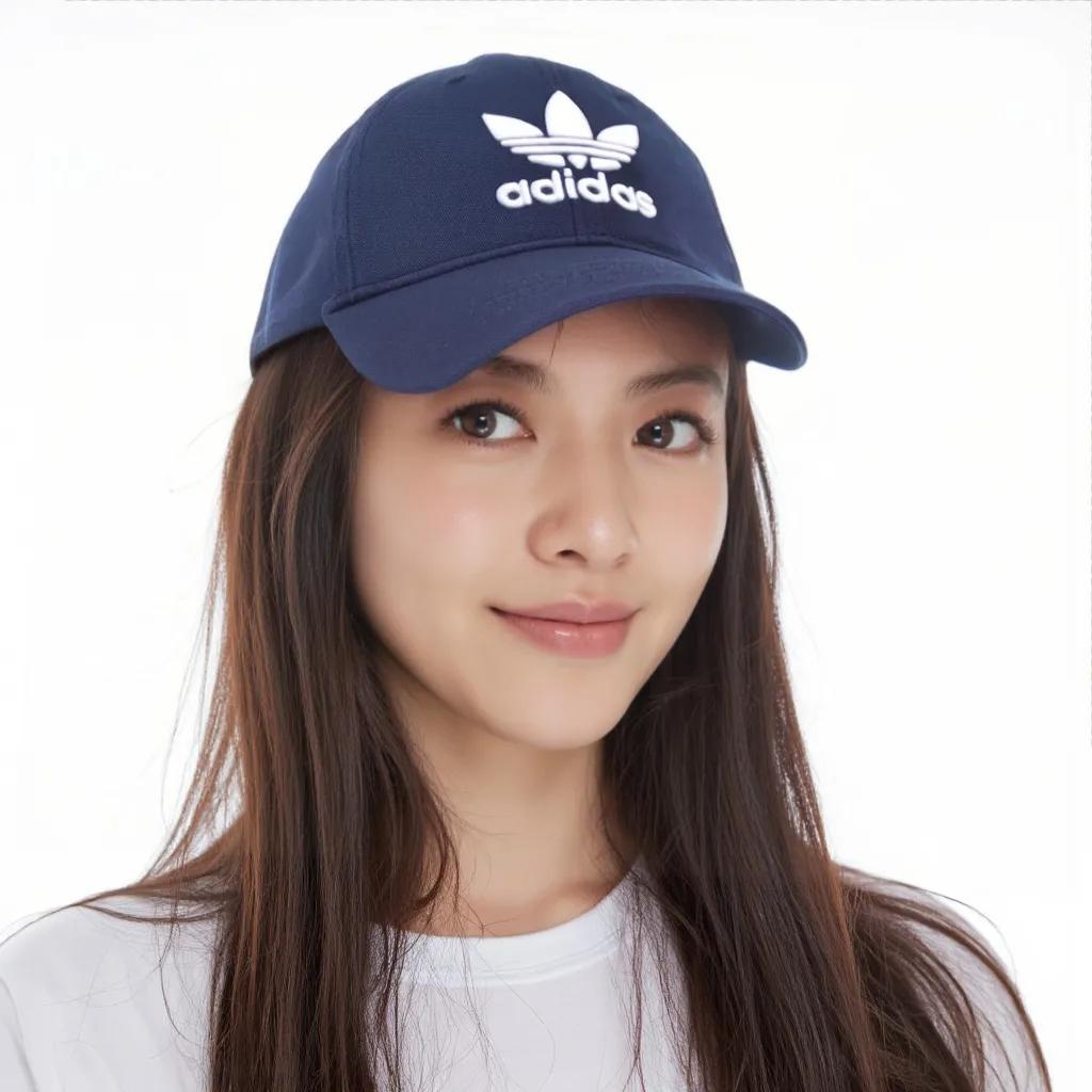 adidas Originals Полиэстеровые Бейсболки Унисекс Темно-синие (унисекс) Бейсболки CD6973