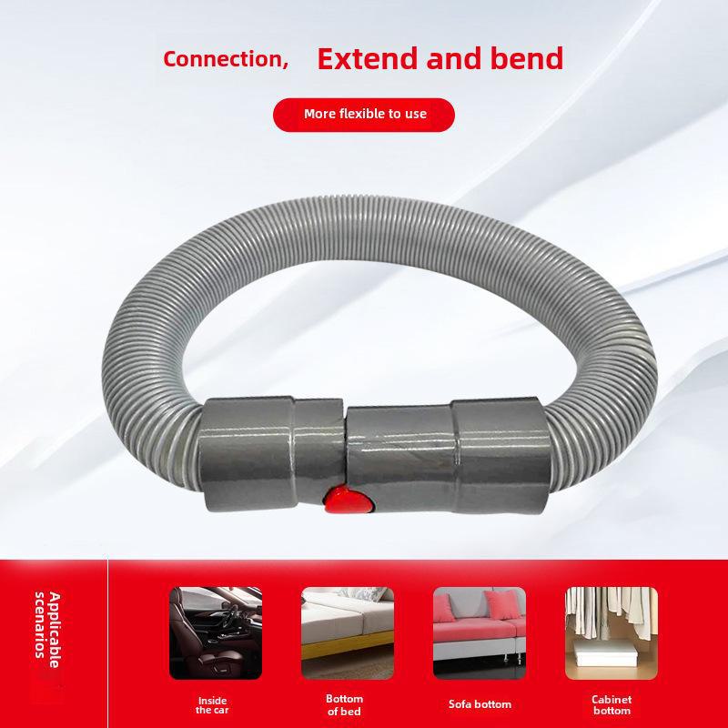 Совместимые аксессуары для пылесосов Dyson: мягкая щетка, плоская насадка, шланг, всасывающая насадка для матраса для моделей V7, V8, V10, V11.