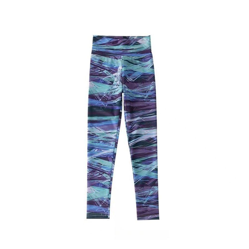 High Rise Girls' Athletic Leggings Quick Drying Running Active Tights Summer