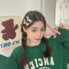 Cute Cartoon Acrylic Puppy Hairpin Combination Girl Hearthairpin Bangs Clip Children Bangs Clip Hair Accessories