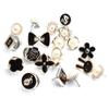 Non-slip Button Underbutton Removable Adjustable No-stitch Button No-stitch Pearl Button Shirt Decorative Brooch Button
