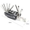 16in1 Bicycle Mountain Bike Repair Tool Kit Hex Spoke Wrench Screwdriver Set