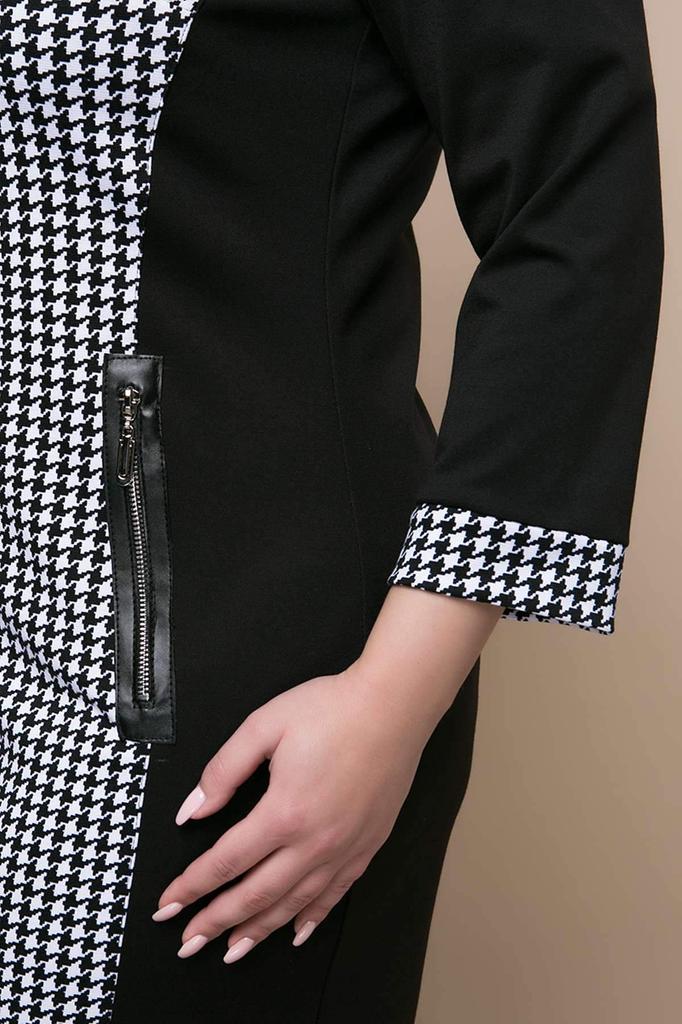 Комбинированное платье из джерси Tatiana ЛОЛА