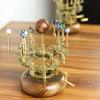 25.4 Cm Luxury Decor Brass and Steel Orrery A Functional Model of the Solar System with Multi Celestial Bodies