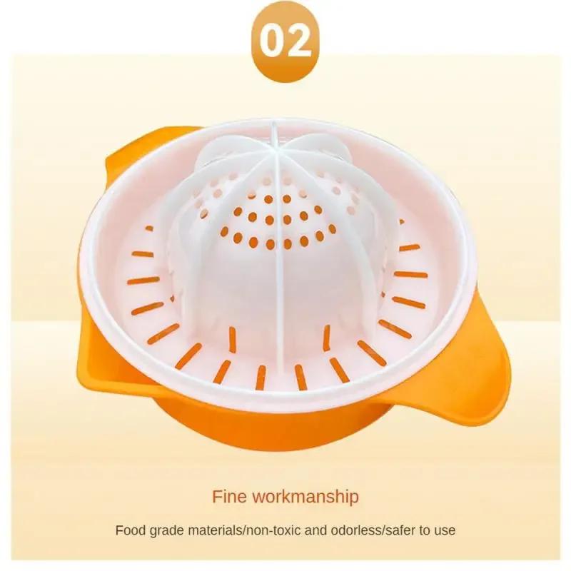 BEPAN Portable Lemon Orange Manual Juicer Plastic Fruit Tool Kitchen Accessories Tool Citrus Manual Juicer