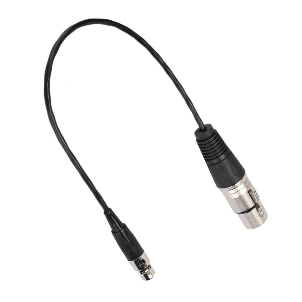 Mini XLR 3pin Female to XLR 3pin Female Audio Cable для камерSLRs Standard Microphone Connection
