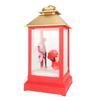 God of Wealth Snow Globe Lantern USB Powered Lighted Musical Snow Globe Lantern Decoration for New