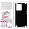apgo Protective Skin Sticker for the Back+sides Compatible with OnePlus 10R 5G, Full Wrap Film, Foil, Vinyl - Pattern Matte Black