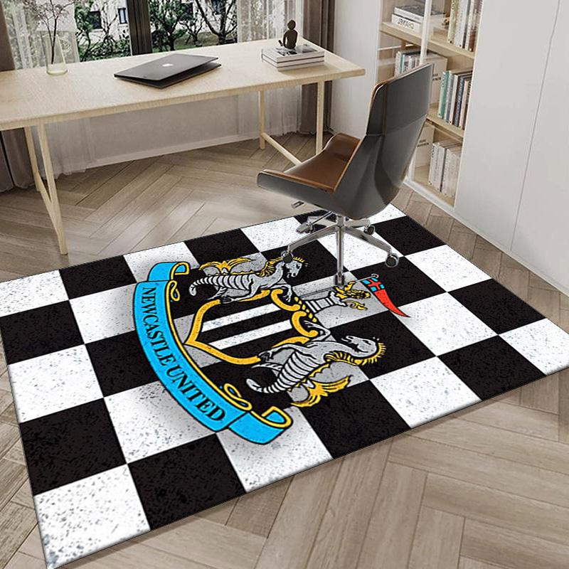 United Crest Printed Area Rug for Office, Chair Rug, Decorative Carpet Floor Mat, Large Size Fan gifts Christmas gifts