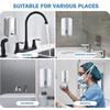 500/800/1000ml Bathroom Shampoo Dispenser Stainless Steel Manual Soap Dispenser  for Toilet