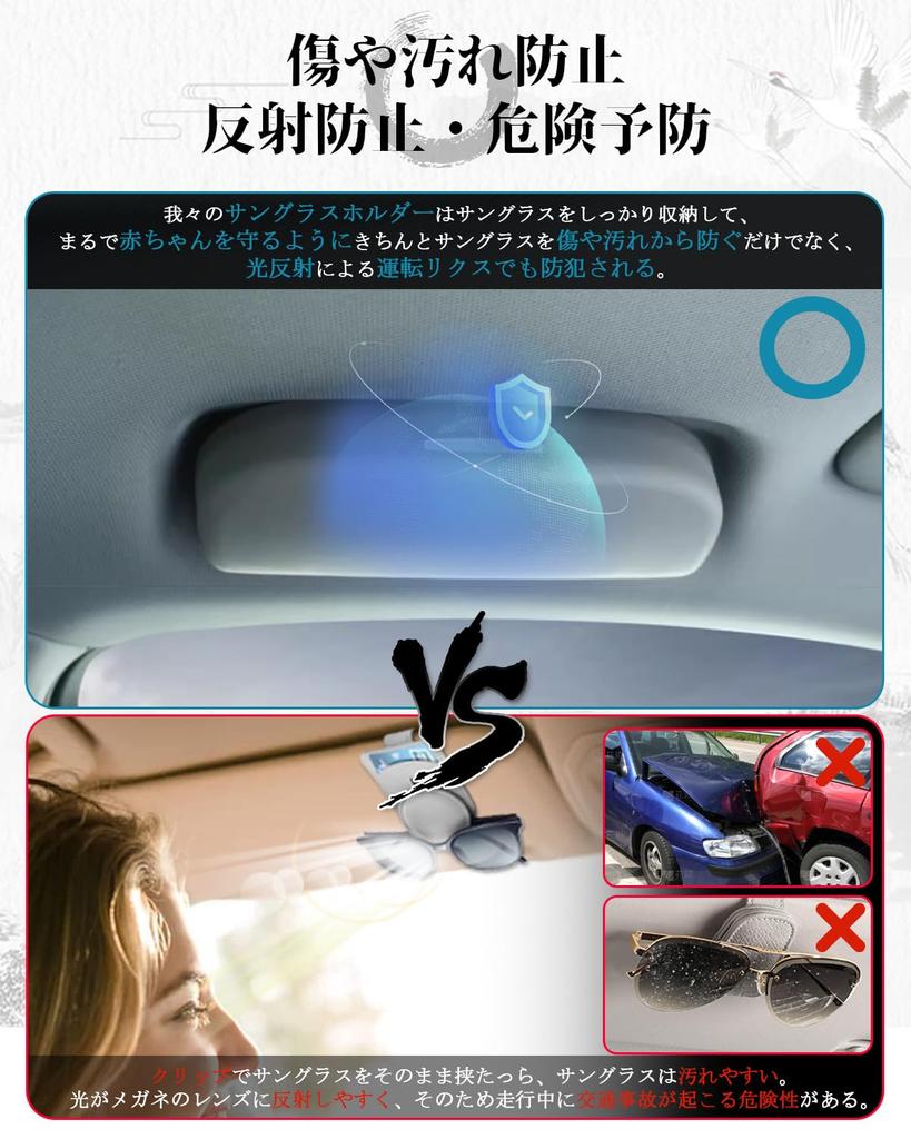 Ruiya Держатель для хранения очков для Honda с установкой Салон 3 доступных цвета Футляр/Солнцезащитные очки Подходят/CR-V/Civic/Accord/Vezel/HR-V (черный) Инструменты,