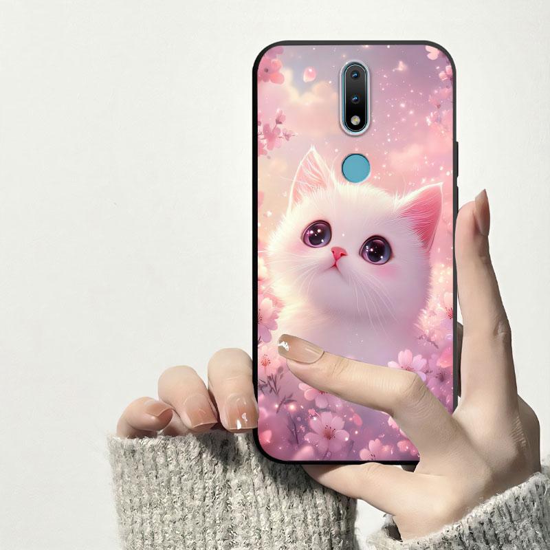 Protector For Nokia 2.4 1.4 3.4 5.3 5.4 6.2 Case Shockproof Soft Silicone For Nokia 7.2 6.3 8.3 5G Back Cover TPU Phone Case