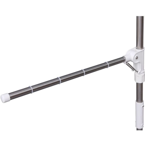 Iris Ohyama YM-260 Indoor/Bathroom Tension Clothes Dryer, Adjustable Height, Rust-Resistant, Foldable, 65cm Wide