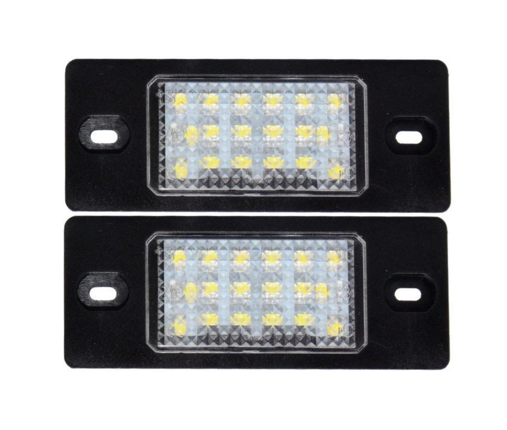 Led Licence Plate Light Kit, Autotune, For Vw Golf V Kombi, Vw Passat B5 Fl Kombi