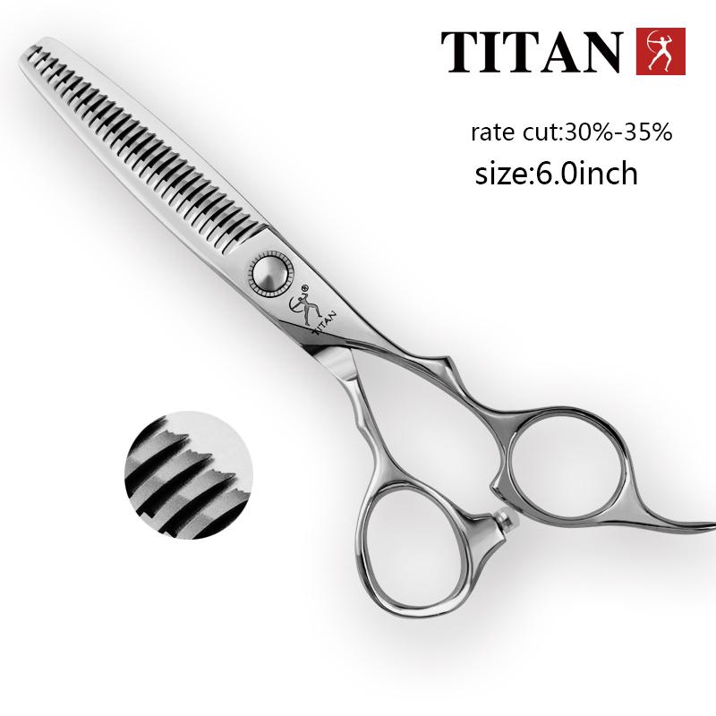 TITAN Профессиональные парикмахерские инструменты для салона стрижки волос Филировочные ножницы Ножницы для волос 6,0,7,0 дюйма
