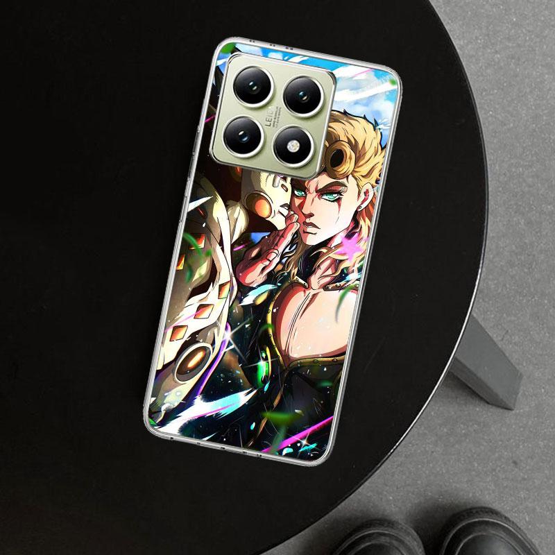 Чехол для телефона JoJo Adventure Giorno Giovanna для Xiaomi Redmi Note 15 14 13 12 11 Pro Plus 14S 12S 11S 11T 11E 10S 10 Кастоми