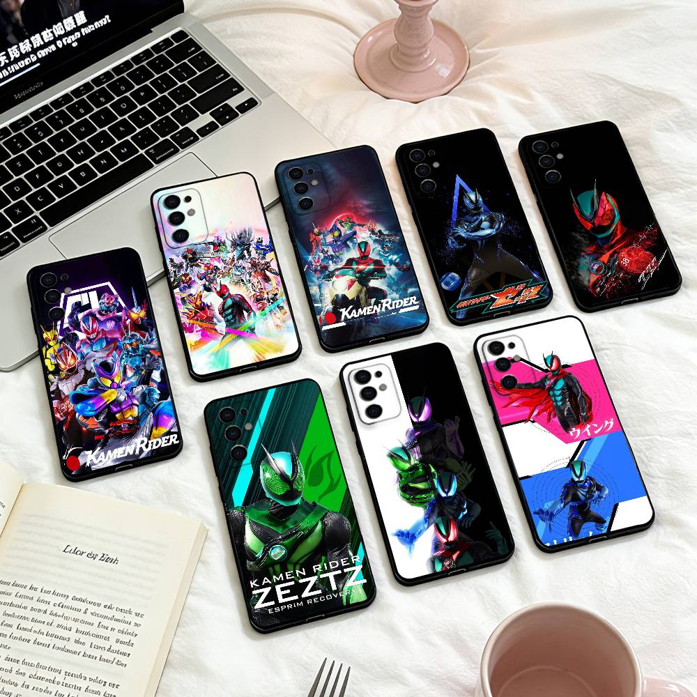 Anime K-Kamen R-Rider ZeztzS Phone Case For Samsung S25,24,23,22,30,21,10,9,Ultra,Plus,Lite,FE,4,5 G Soft Black Case