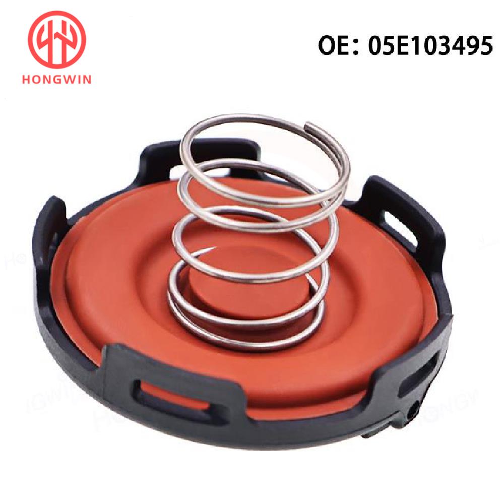 For VW Golf Seat Leon 2017- 1.5 TSI eTSI Engine Oil Seperator Breather Cover Repair Kit With Membrane 05E103495 / 05E103495J