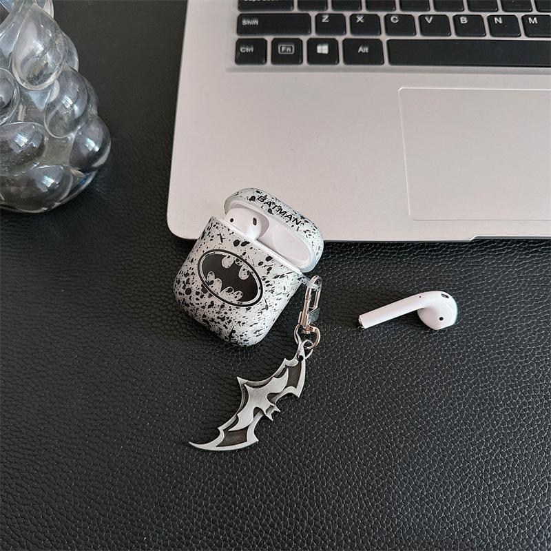 Personalized batman suitable for AirPods 1 generation protective case second generation 1 generation pro1 apple bluetooth headset case cartoon
