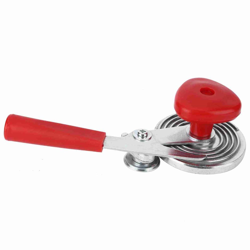 Manual Operation Manual Can Sealer Silver Red Jar Sealing Tool Can Sealing Machine Preserving Food
