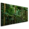 Three Piece Picture Canvas Print Rainforest Nature