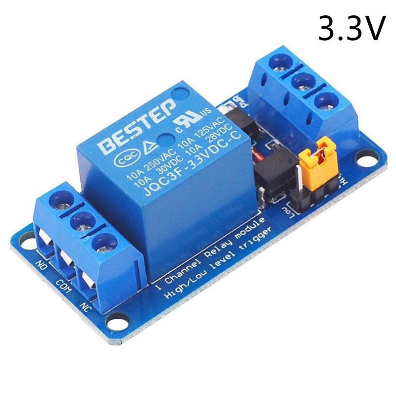 3.3V 5V 12V 24V 1 Channel Relay Module High And Low Level Trigger Relay Board
