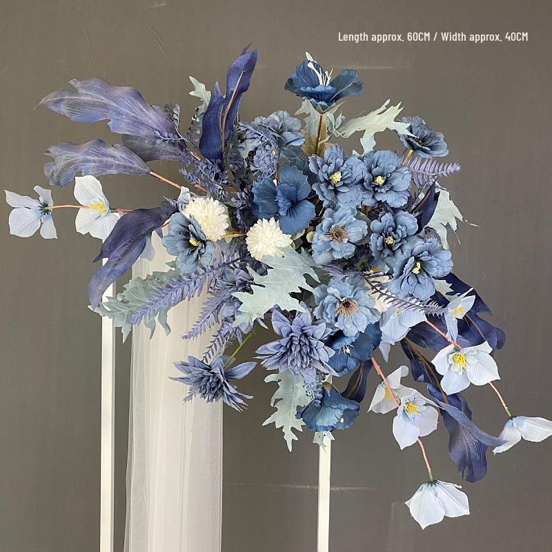 Искусственный Цветочный Декор для Свадебного Места Проведения: для Дорожки, Сцены и Банкетного Зала