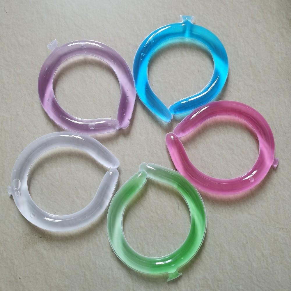 PCM Cooling Ice Neck Ring Reusable Body Cooler Below 28℃ Cooling Neck Wrap  for Fitness
