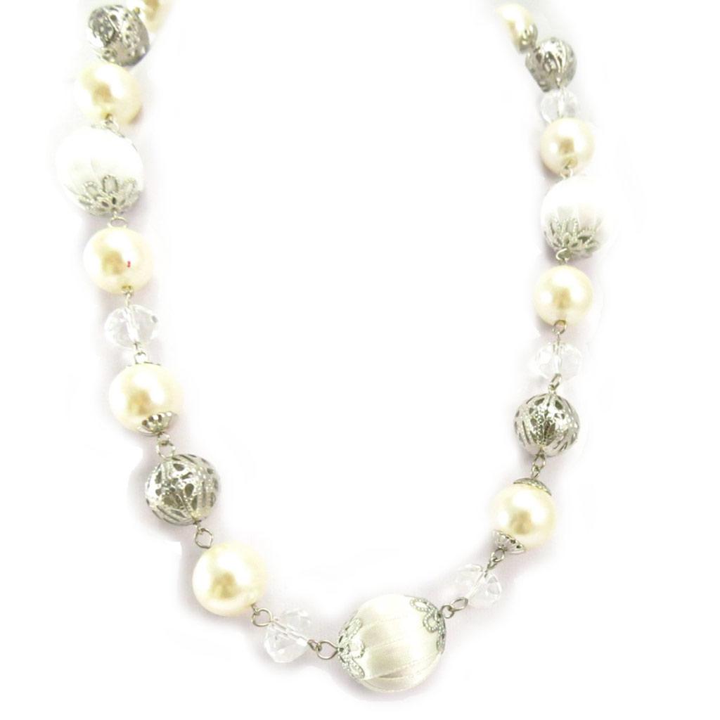 Les Trésors De Lily [K6550] — колье цвета слоновой кости «Скарлетт»