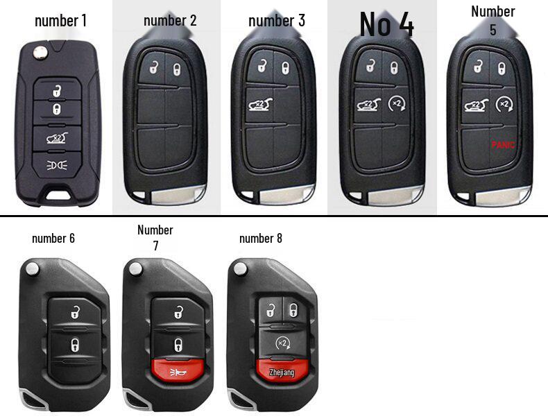 Чехол для ключей Jeep Compass для Renegade, Cherokee, Grand Cherokee, Dodge - Женская сумка-кошелек на пряжке