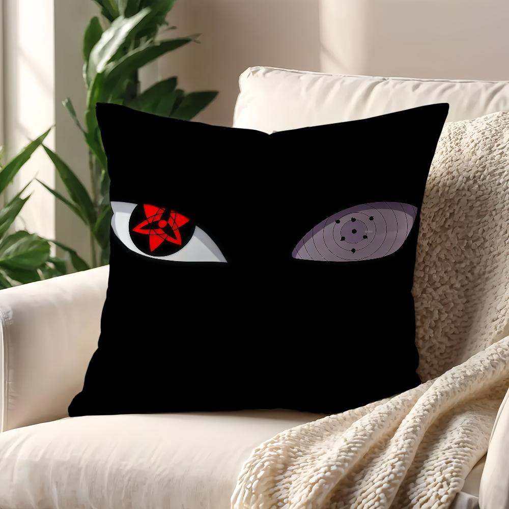 Funny NNarutoS eye cushion cover For Pillow Printing Sofa Decoration Home Car Room Coffee Shop Office Nordic Simplicity