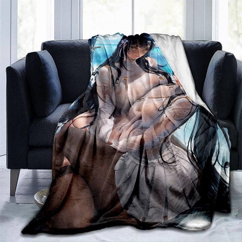 Hot Body Anime Sexy Girl Modern Blanket Flannel Soft Plush Sofa Bed Throwing Cartoon Blankets for Beds Gifts Dropshipping