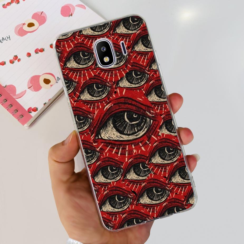 Чехол для Samsung Galaxy J4 2018 SM-J400F Роскошный Прозрачный Силиконовый Мягкий ТПУ Чехол для Телефона Для Samsung J4 Plus J4+ J415F Задняя Крышка Capa
