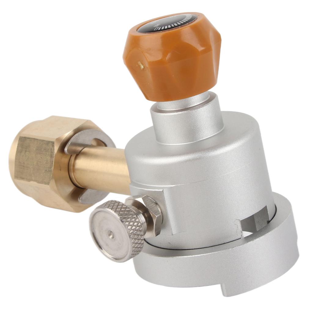 CO2 Filling Adapter for DUO for Terra for Art Soda Maker CGA320 CO2 Cylinder Silver Male Adapter